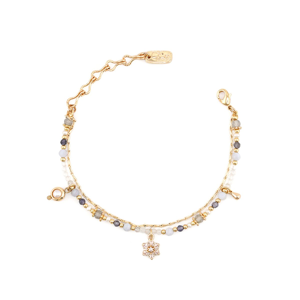 追逐光影的凡人 • 冬 – 拉長石 – 手鍊