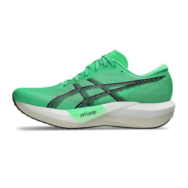 男女鞋 ASICS MAGIC SPEED 5 綠色 碳纖維 緩震 透氣 輕量 競速 運動 慢跑鞋【1013A183-300】
