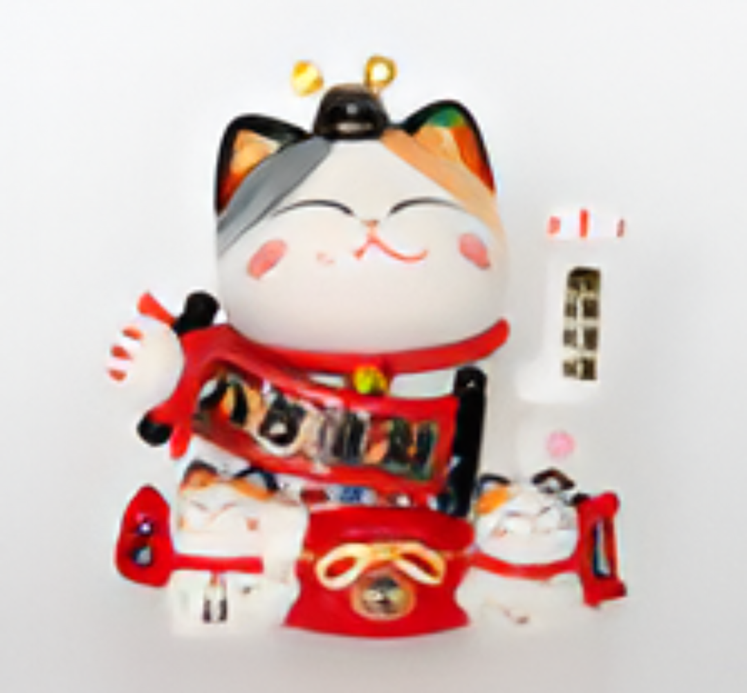 0119gz65-招財貓-八方進財招手（小號）(A65)