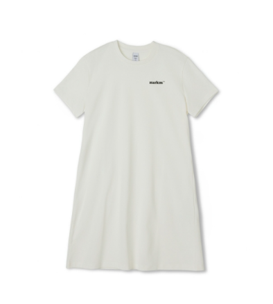 【現貨】MARKM LX011927 基本款小Logo短袖連身裙（MJIBH8870）