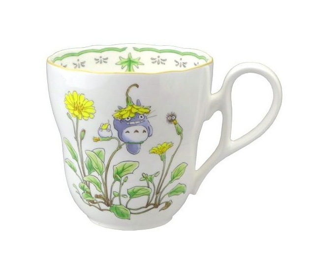 Noritake 馬克杯 龍貓 圓葉苦苣菜