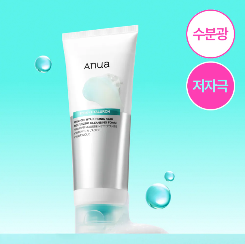 [ Anua ] PDRN Hyaluron Acid Moisturizing Cleansing Foam 150ml 551463