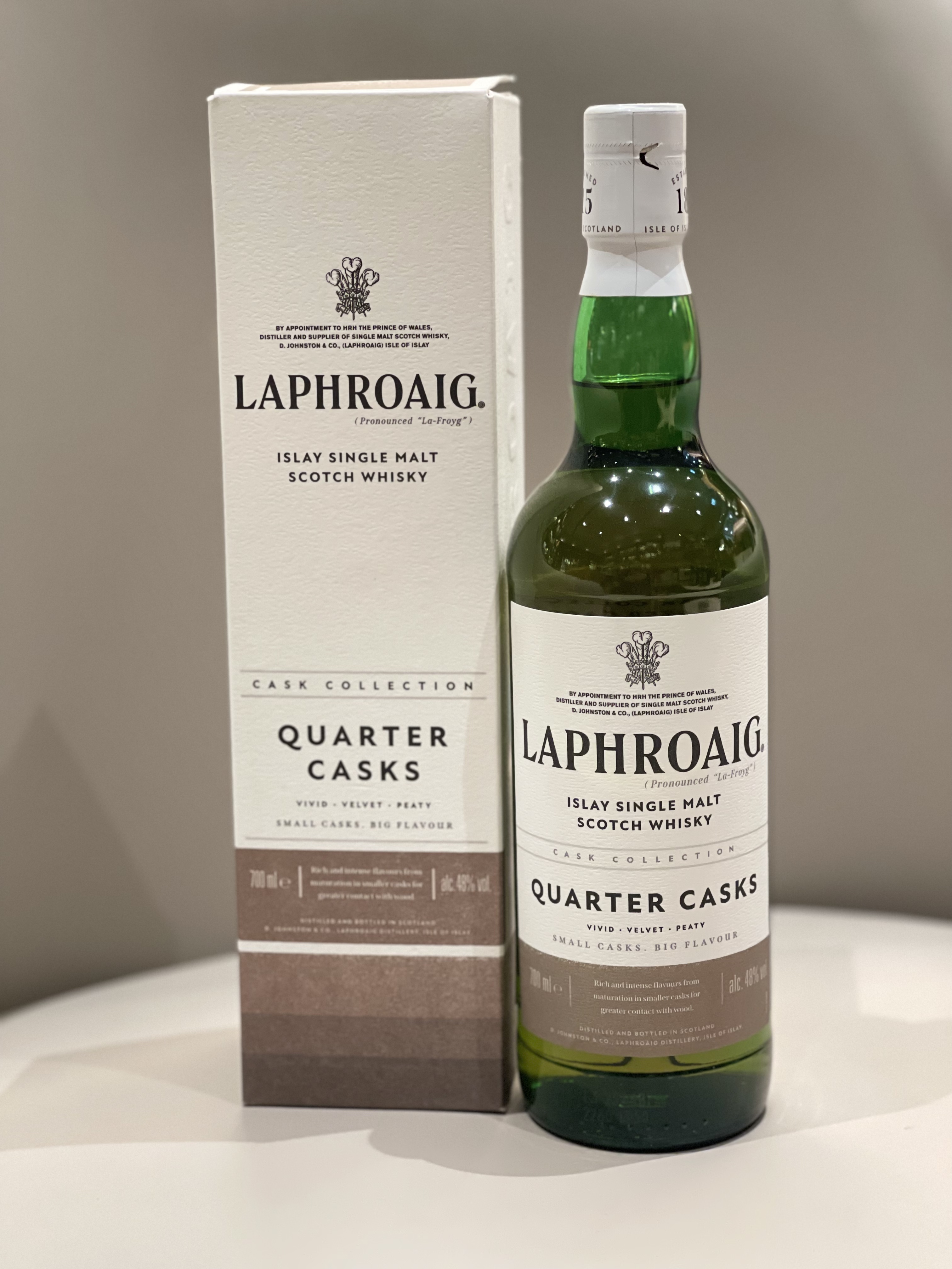 Laphroaig Quarter Cask 拉弗格1/4桶 單一麥芽威士忌