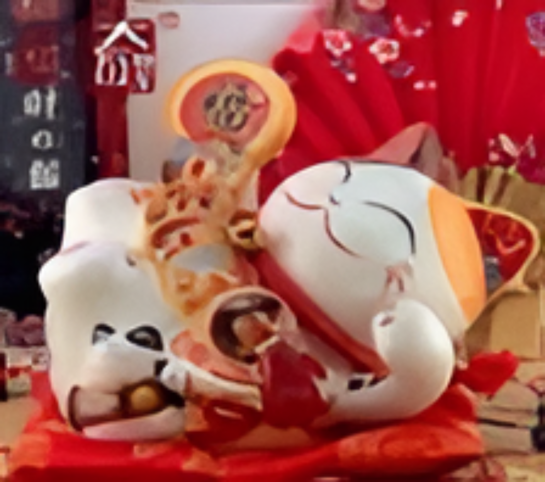 0119gz79-招財貓-平安躺貓存錢筒(A79)