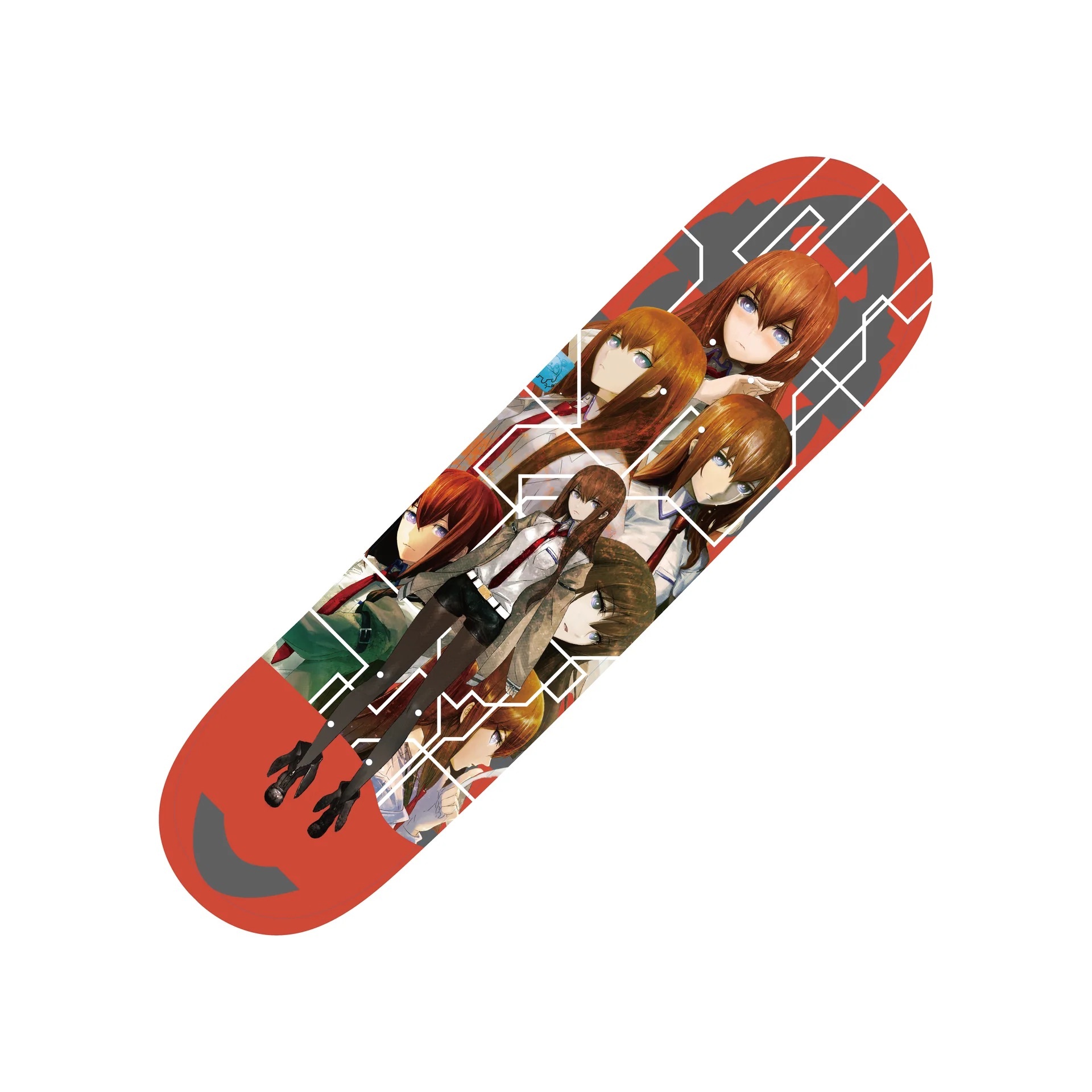 【預購】STEINS;GATE_命運石之門滑板_牧瀬紅莉栖