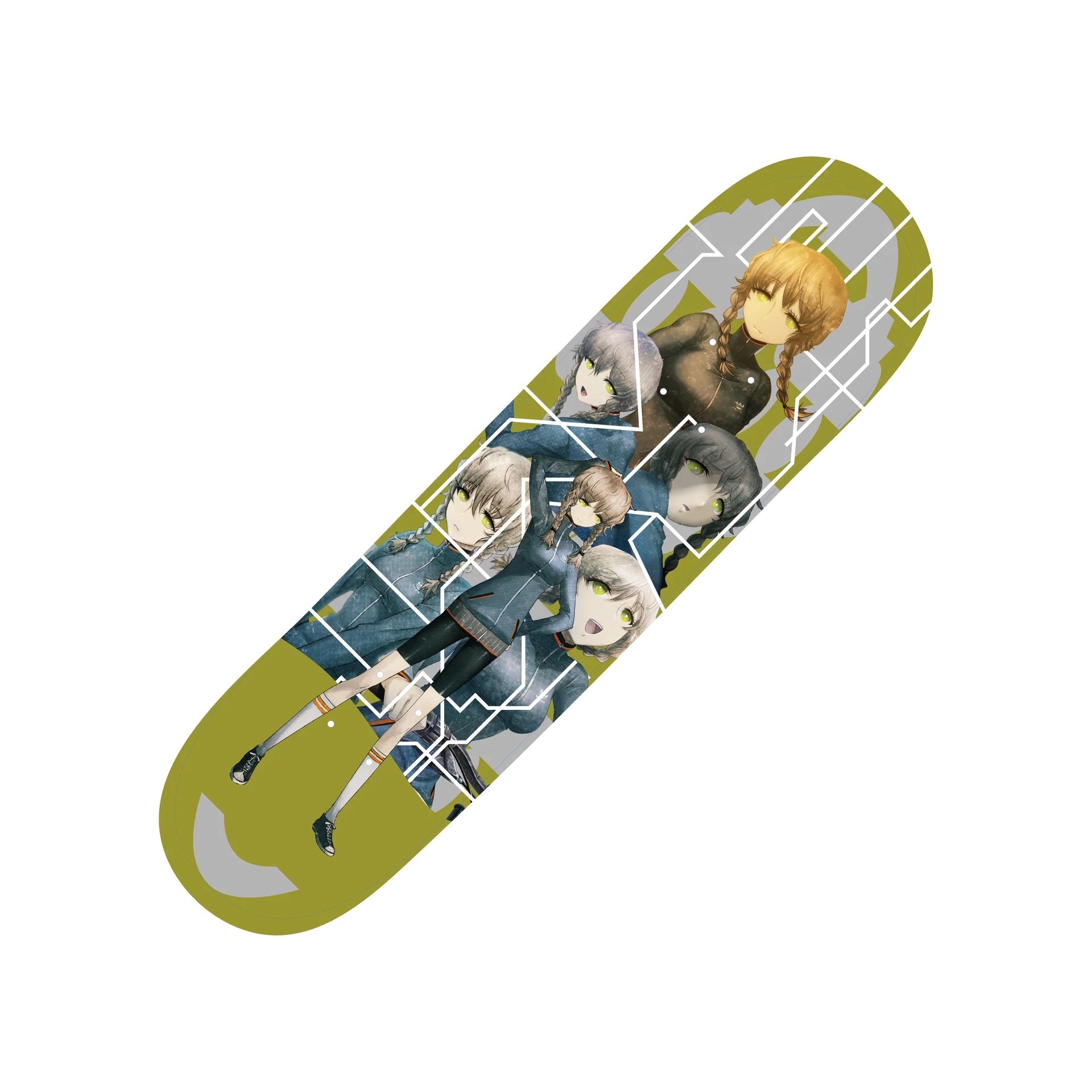 【預購】STEINS;GATE_命運石之門滑板_阿万音鈴羽