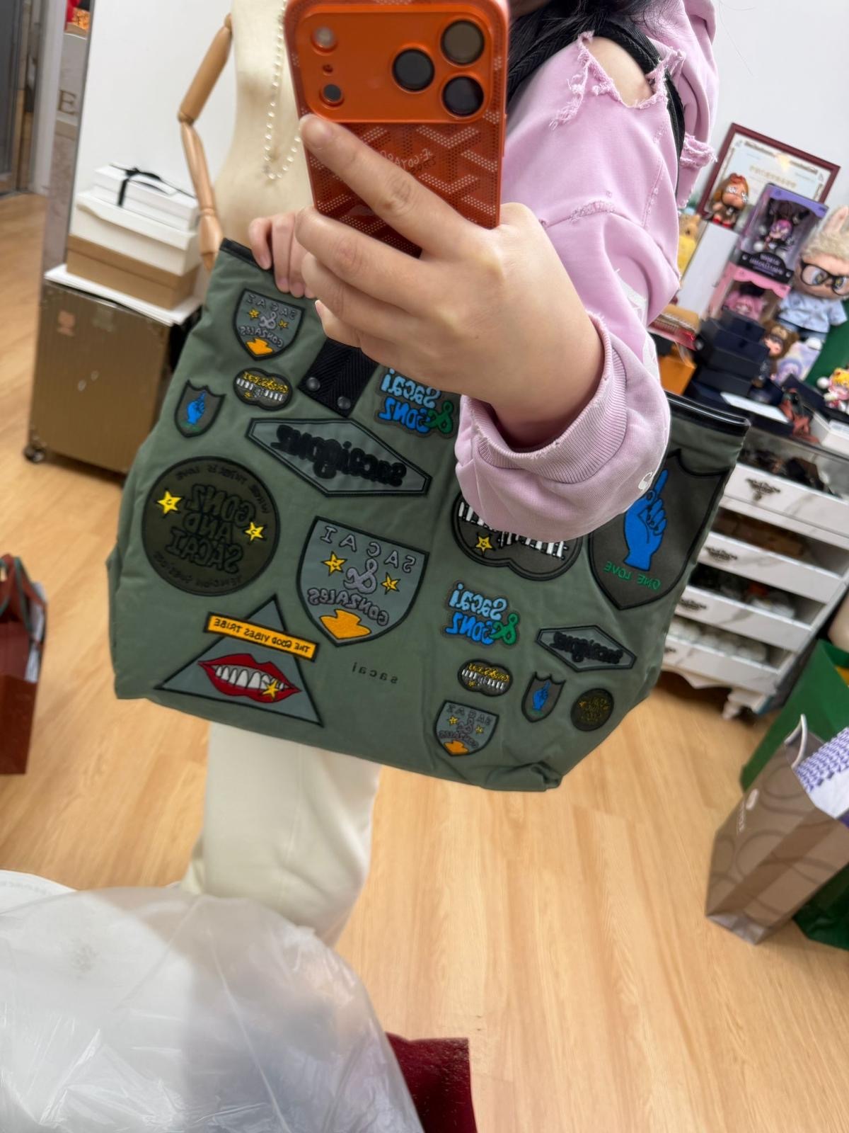 260119 Sacai Tote Bag