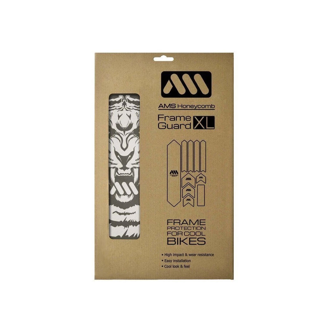 AMS Honeycomb Frame Guard Tiger (Extra for Trail, AM, Enduro, Freeride, and DH)