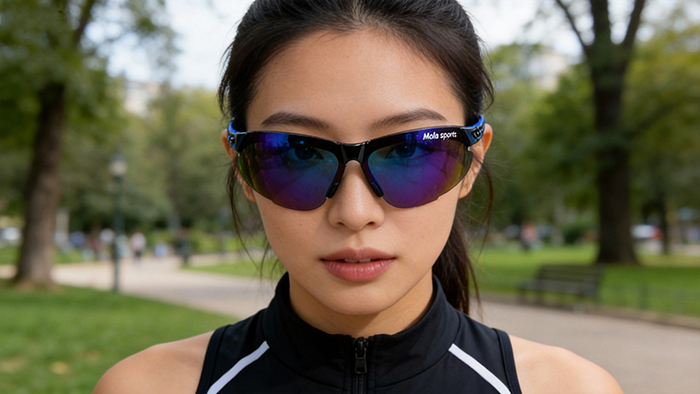 Mola 摩拉太陽眼鏡 vernon-b 模特展示圖