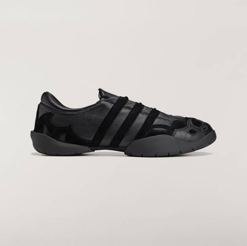 【 Y-3 REGU LEATHER 頂級鞋款 - 焰流皮革黑 】
