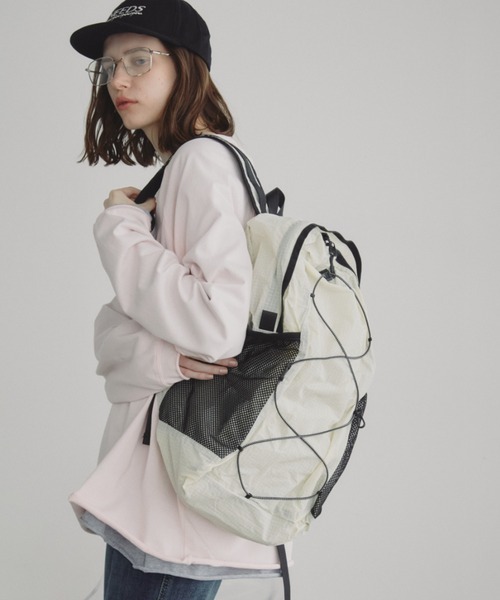 <通勤最推薦>  日本 Auntie Rosa Holiday 尼龍 抗撕裂 機能 網袋 後背包 三色