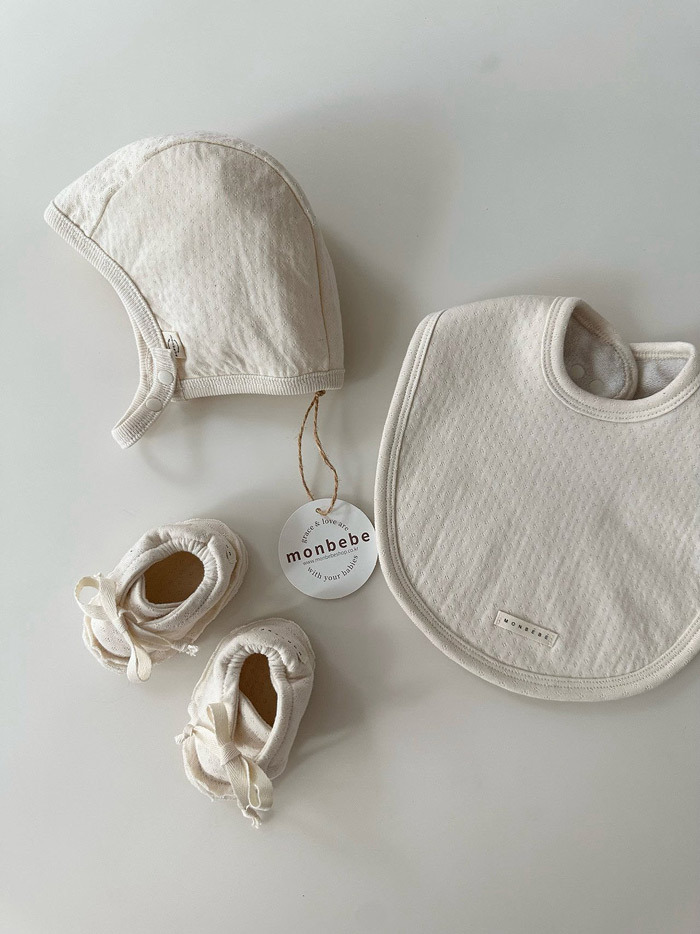 正韓春Monbebe 六色純棉圍兜