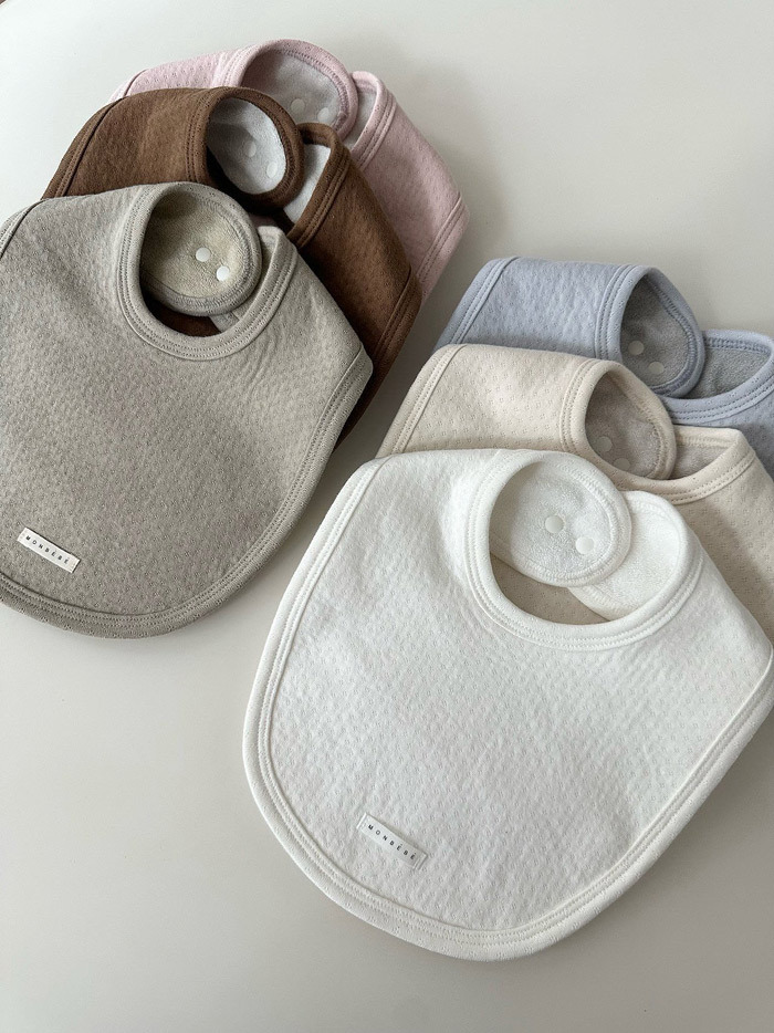 正韓春Monbebe 六色純棉圍兜