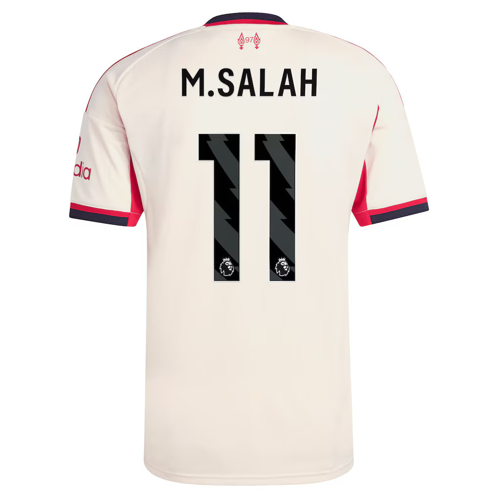 2025 Liverpool Away Shirt with EPL Nameset (雙號碼)