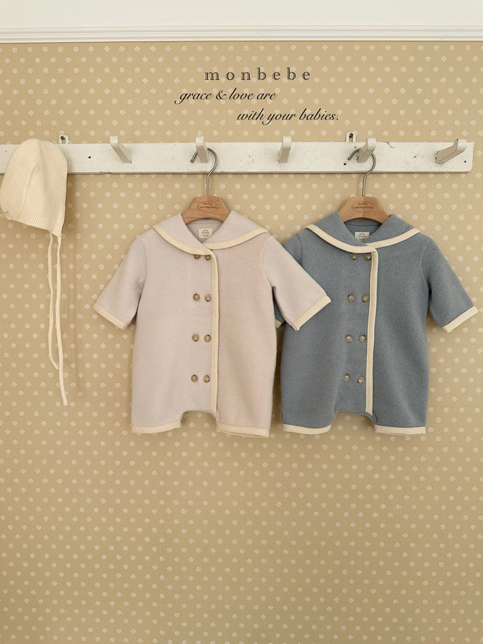 正韓春Monbebe 兩色溫柔感連身衣