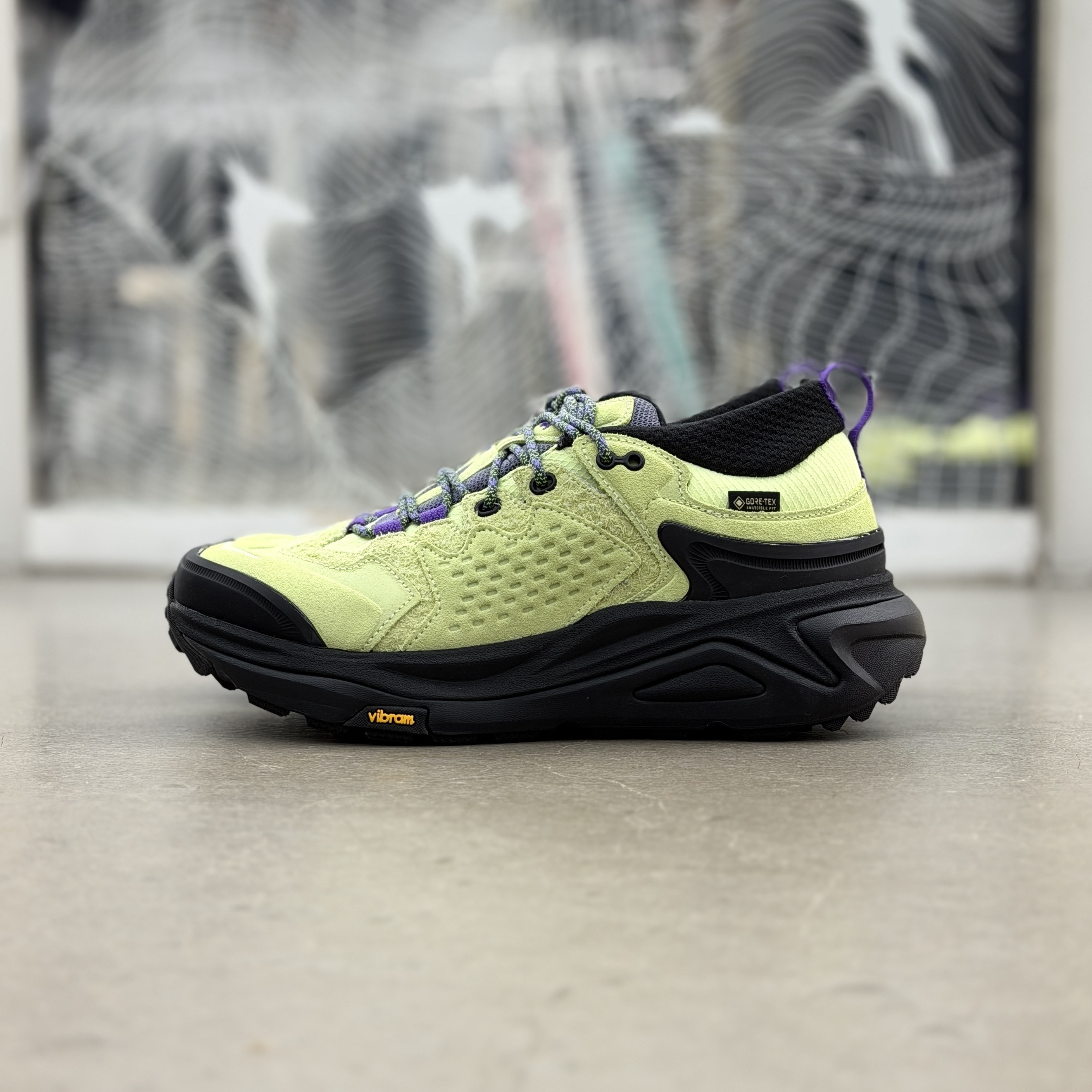 Hoka One One Kaha 3 Low GTX Honeydew Black