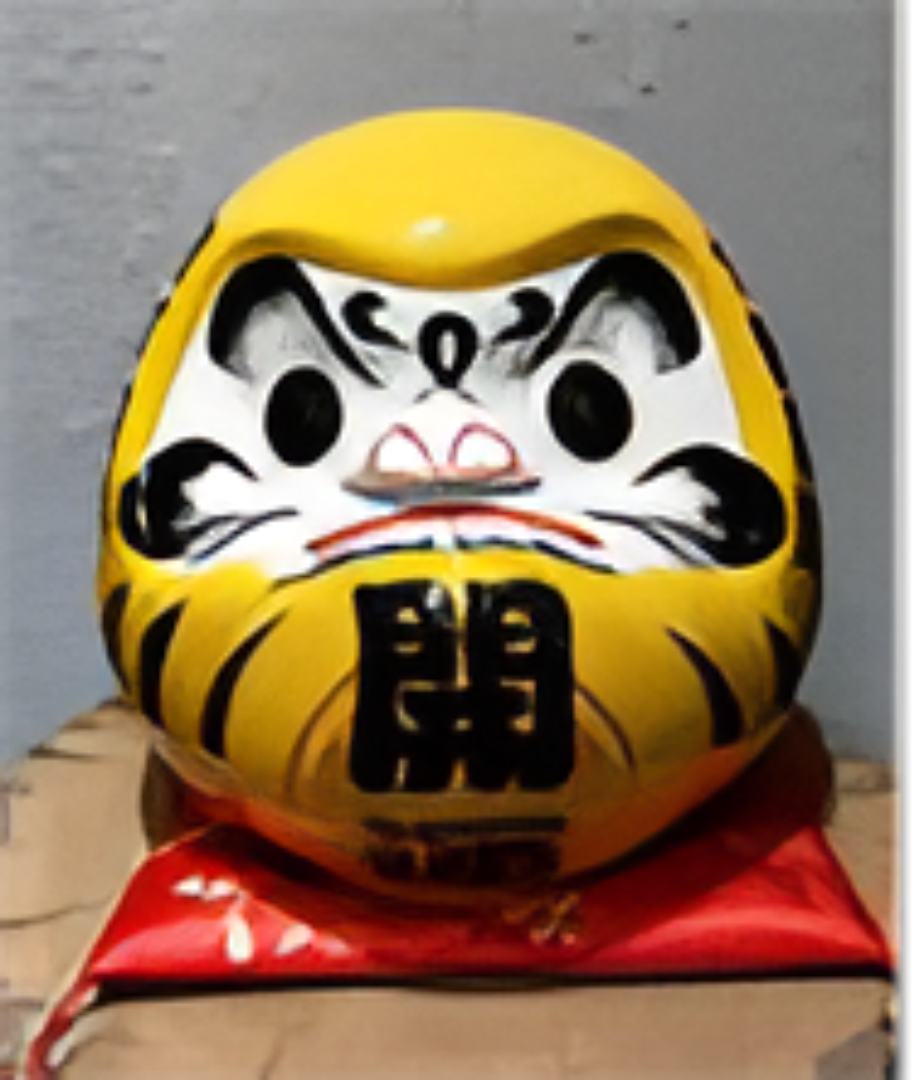 0119gz97-招財貓-必勝達摩（大黃）(A97)