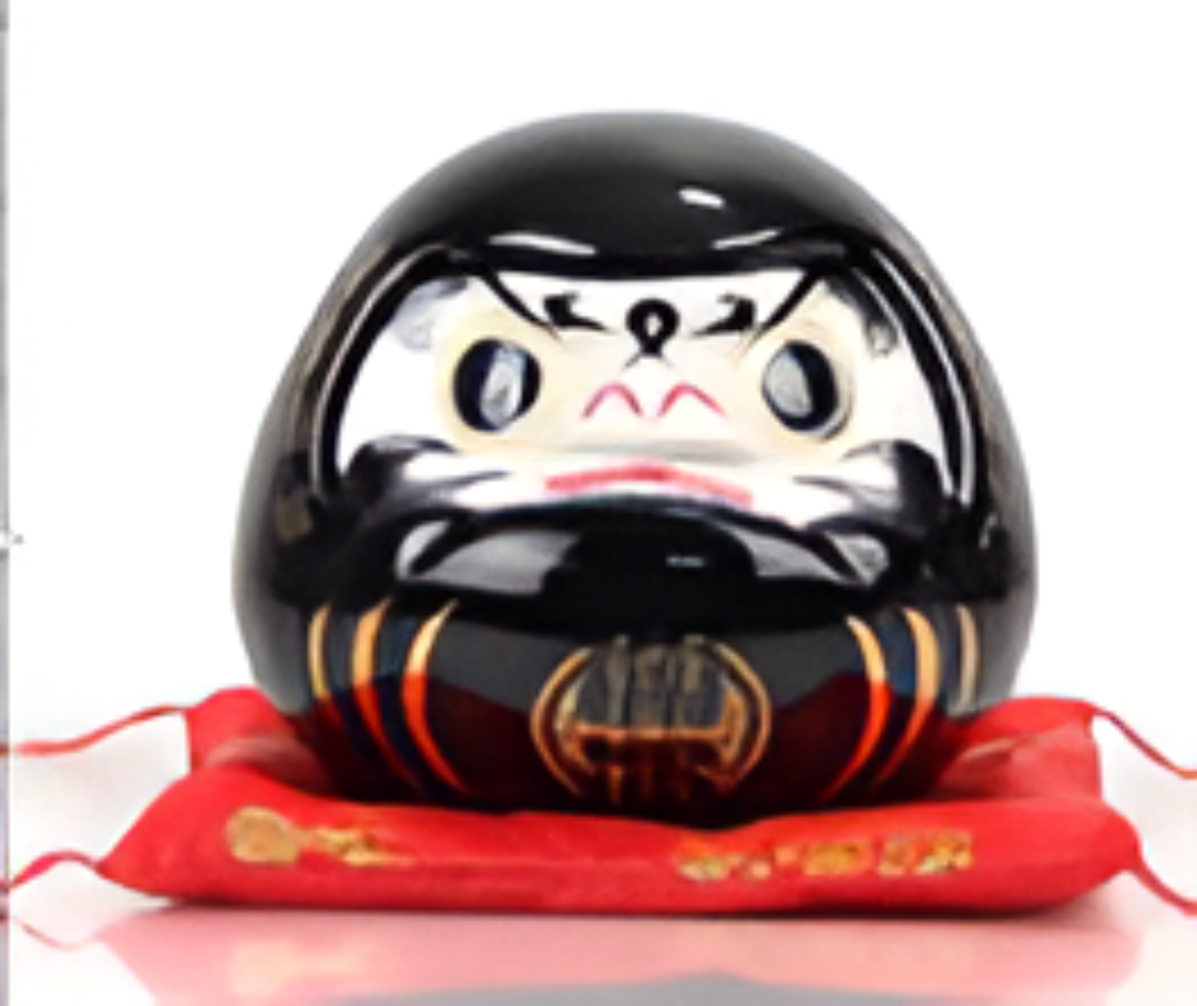 0119gz98-招財貓-必勝達摩（大黑）(A98)