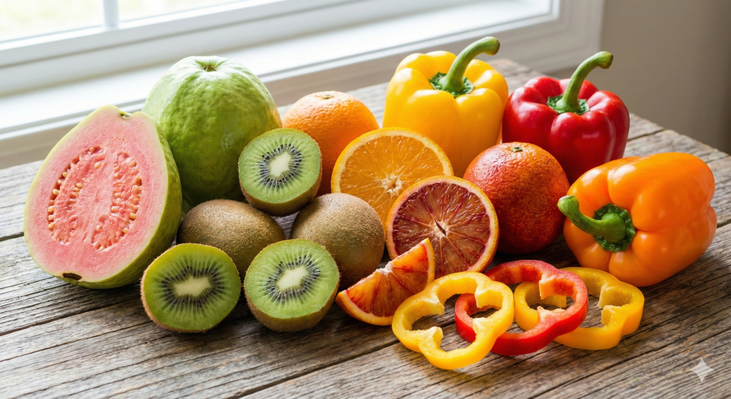 富含維他命C的蔬果