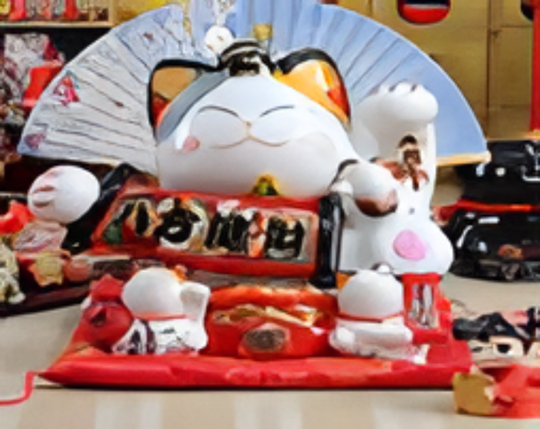 0119gz110-招財貓-10寸八方進財(A110)