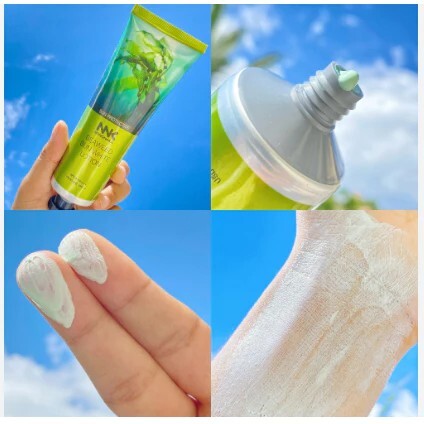 泰國 NNK Nongnaka 海藻防曬身體乳 SPF50+++ 100ml 戶外日常防曬使用