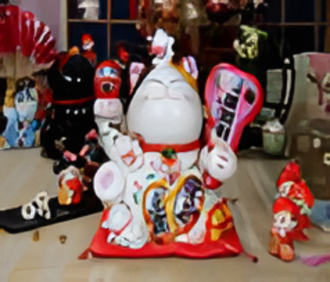 0119gz115-招財貓-開運招財捧扇貓(A115)