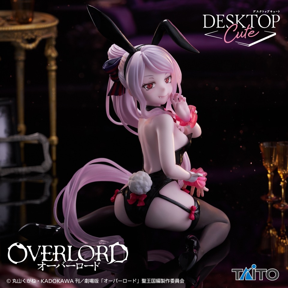 TAITO 景品 OVERLORD Desktop Cute 公仔 夏提雅～兔女郎ver.～