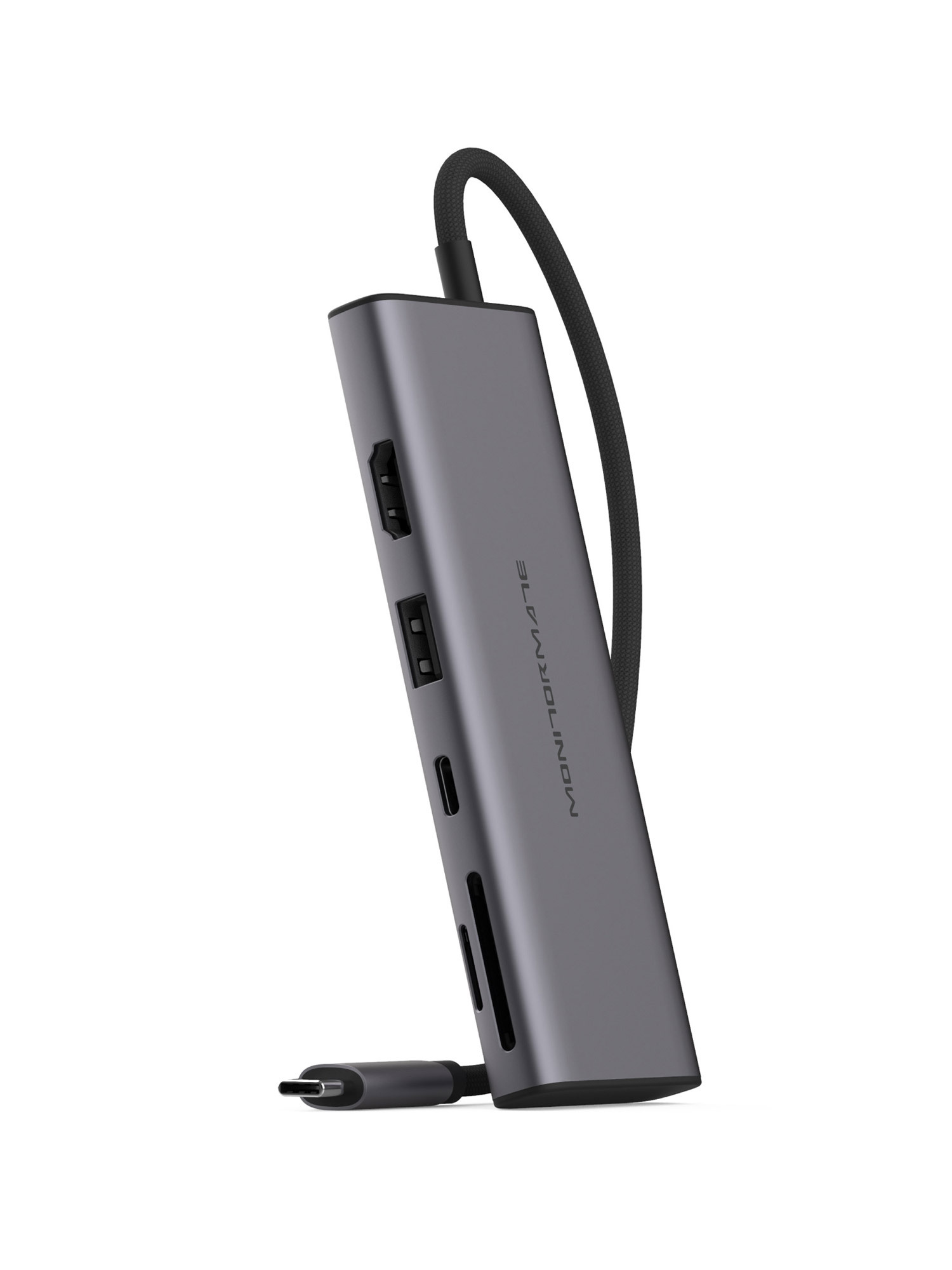 C71 USB-C Gen2 七合一轉接器 - 太空灰【極速版| 4K高畫質】