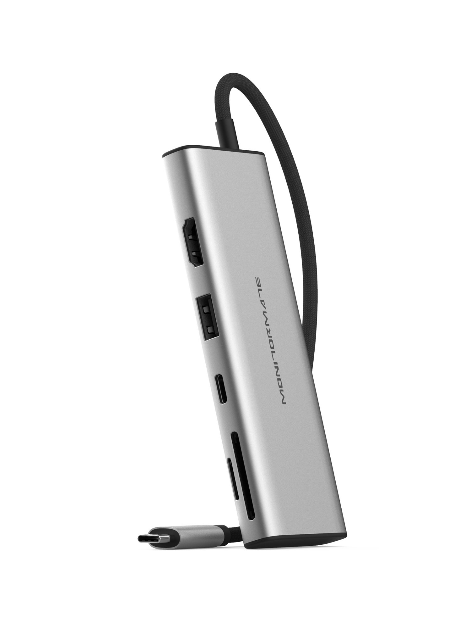 C71 USB-C Gen2 七合一轉接器 - 北歐銀【極速版| 4K高畫質】