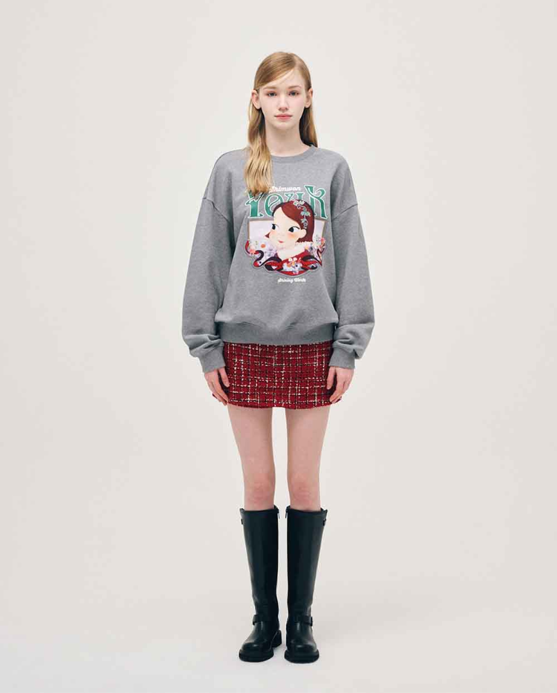 【直播】YOUK SHIM WON LX011939 圓領衛衣