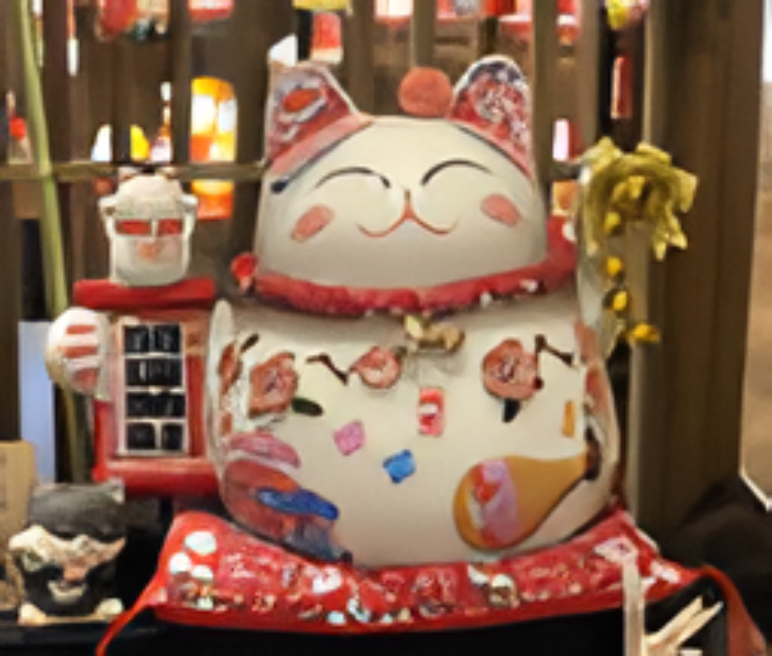 0119gz126-招財貓-開運納財加大號花貓(A126)