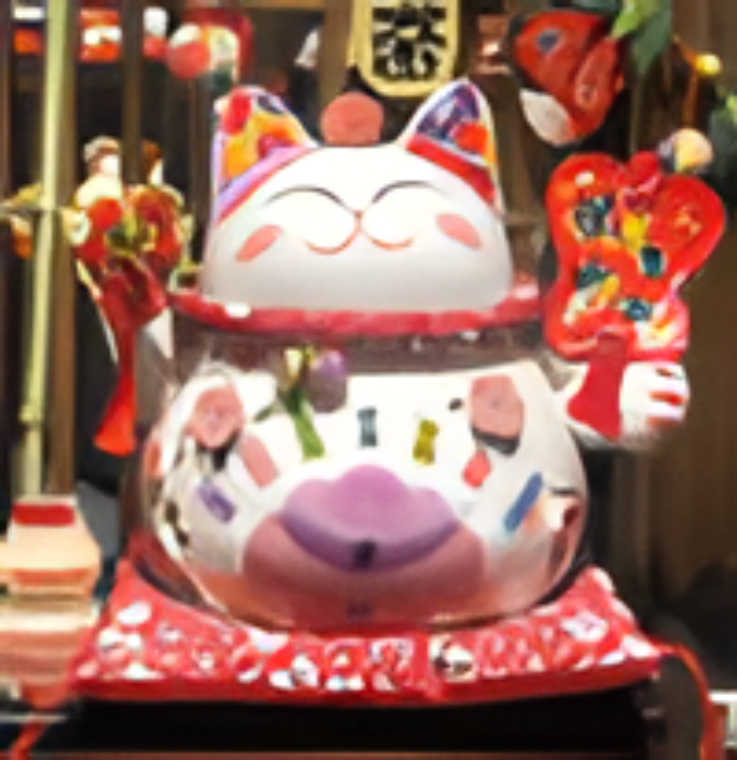 0119gz129-招財貓-風生水起加大號花貓(A129)