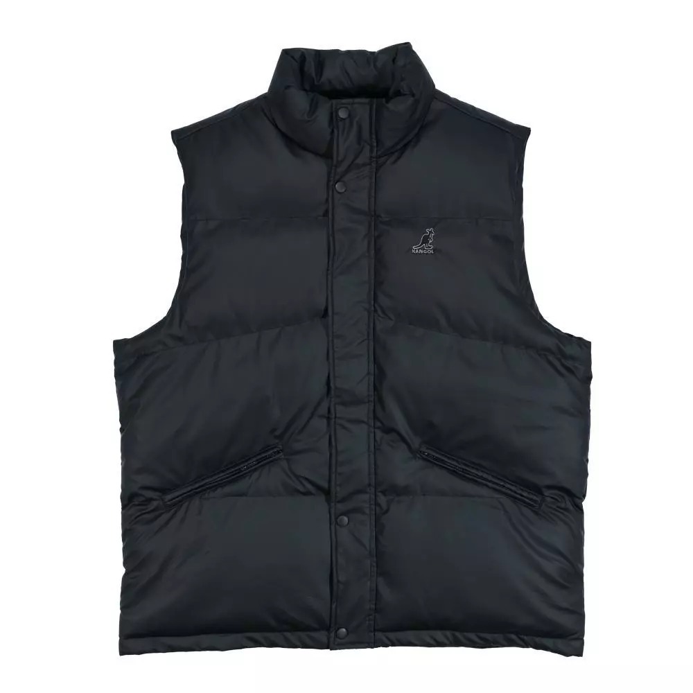 KANGOL 背心 咖啡 綠 黑 科技 保暖背心 中性 65551482-