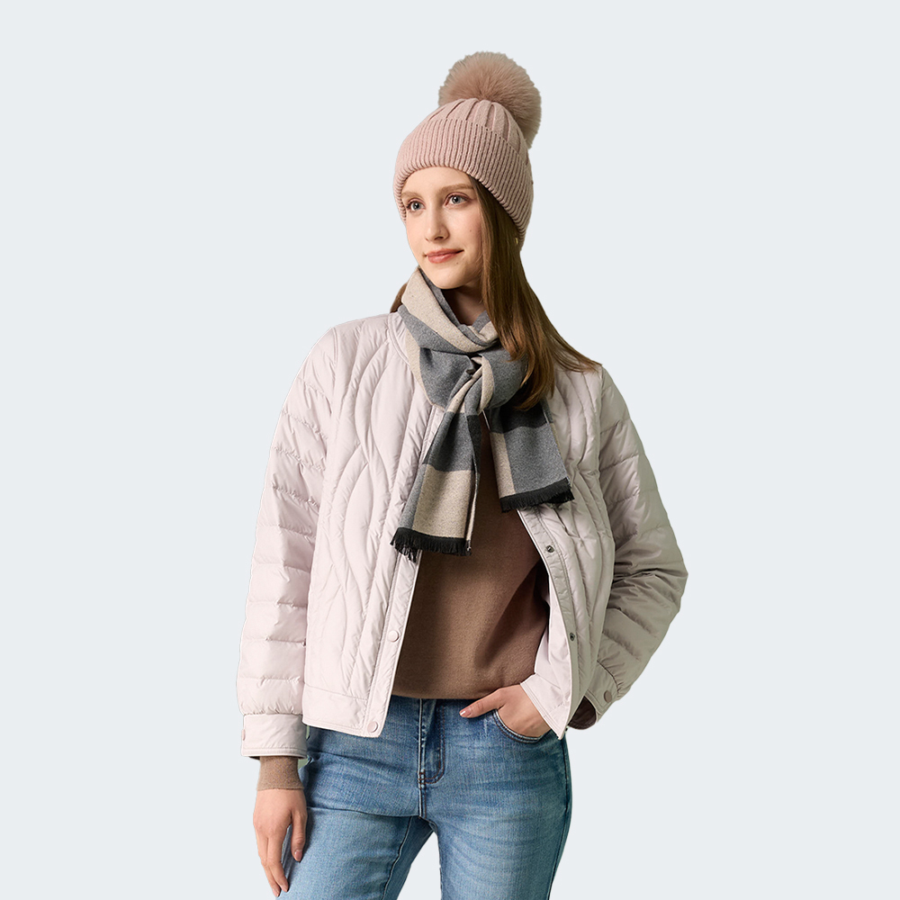 輕暖短版羽絨外套