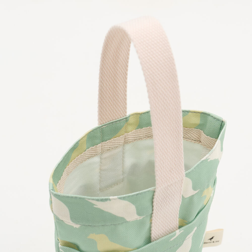 印花樂日日小提袋/台灣八哥5號/青柚色