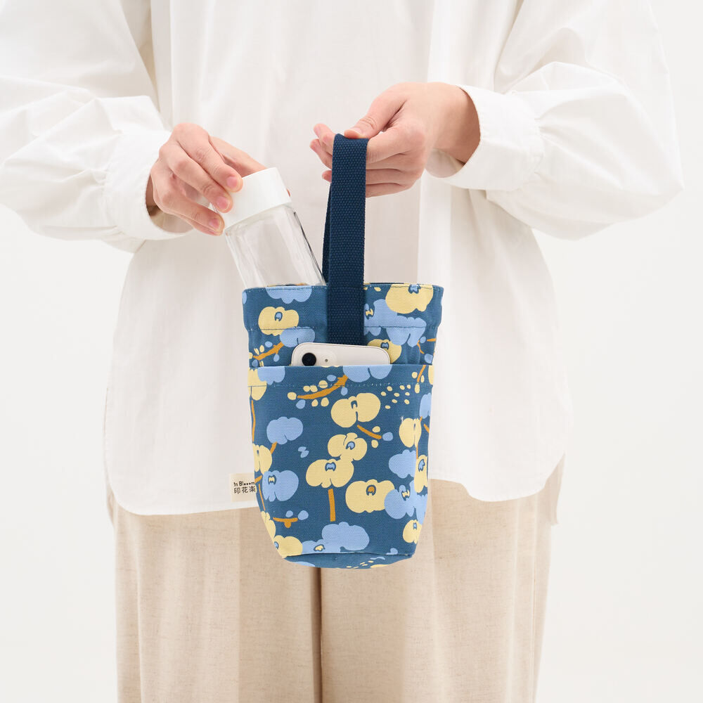 Everyday Small Bag/Orchids/Fog Blue