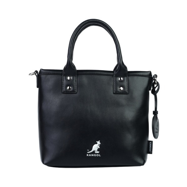 KANGOL 側背包 灰 / 黑 皮質 手提包 包包 6555171712 6555171720