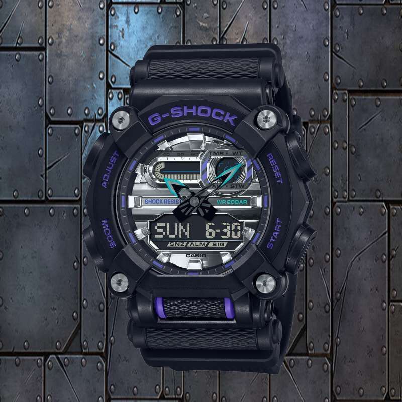 Casio G-shock GA-900AS-1A 手錶 (香港行貨)
