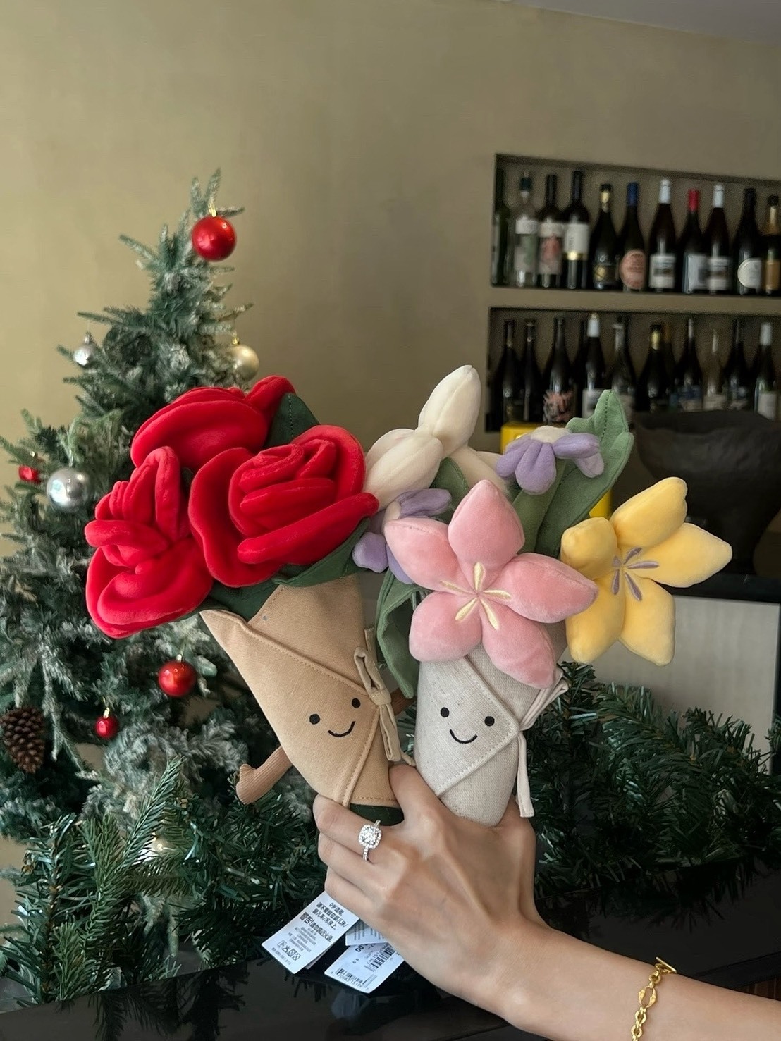 JELLYCAT 情人節系列 手捧花