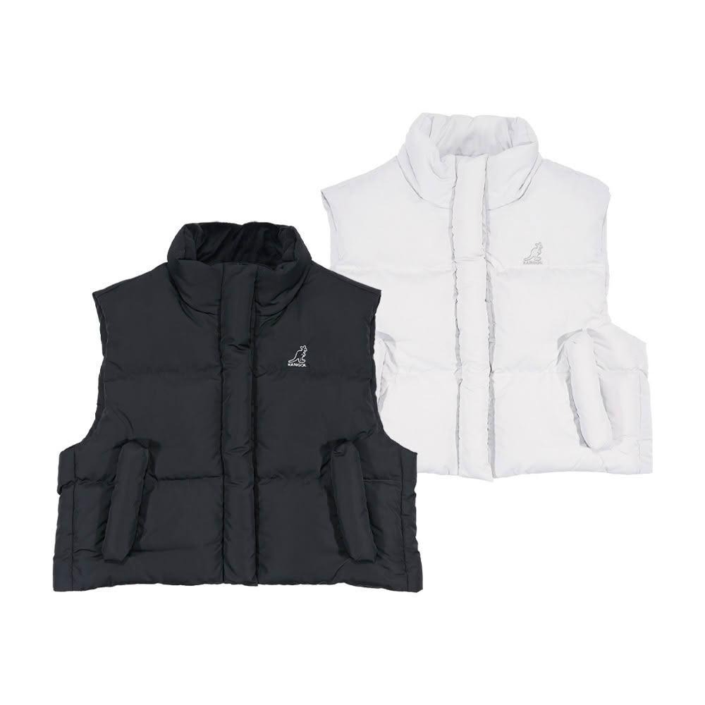 KANGOL 背心 黑 淺灰 科技保暖 短版背心 女 6552148001 6552148020