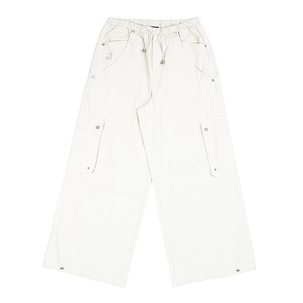 KANGOL 長褲 白色 闊腿 工裝長褲 女 6552154200