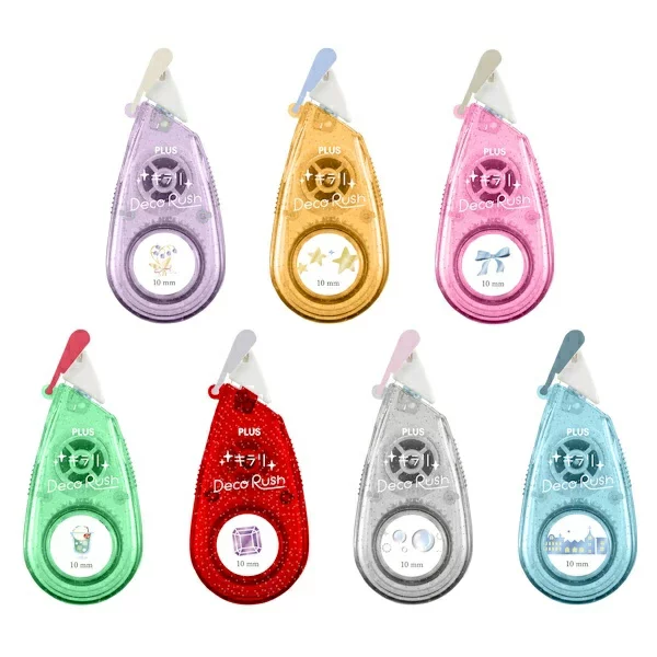 街景 限定 亮晶晶 寬版手帳花邊帶｜PLUS 日本