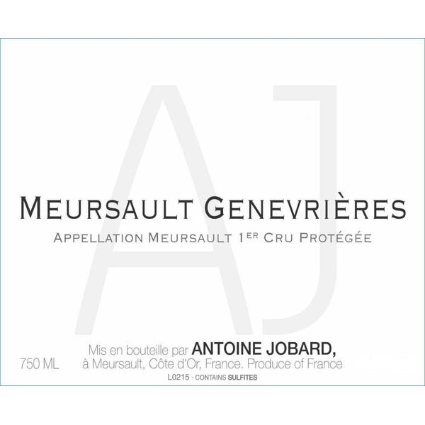 Antoine Jobard Meursault 1er Cru Genevrieres 2023 (BH95)
