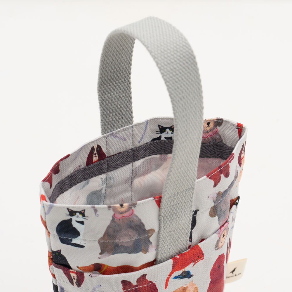 印花樂日日小提袋/印花樂xSoupyTang/寵物派對