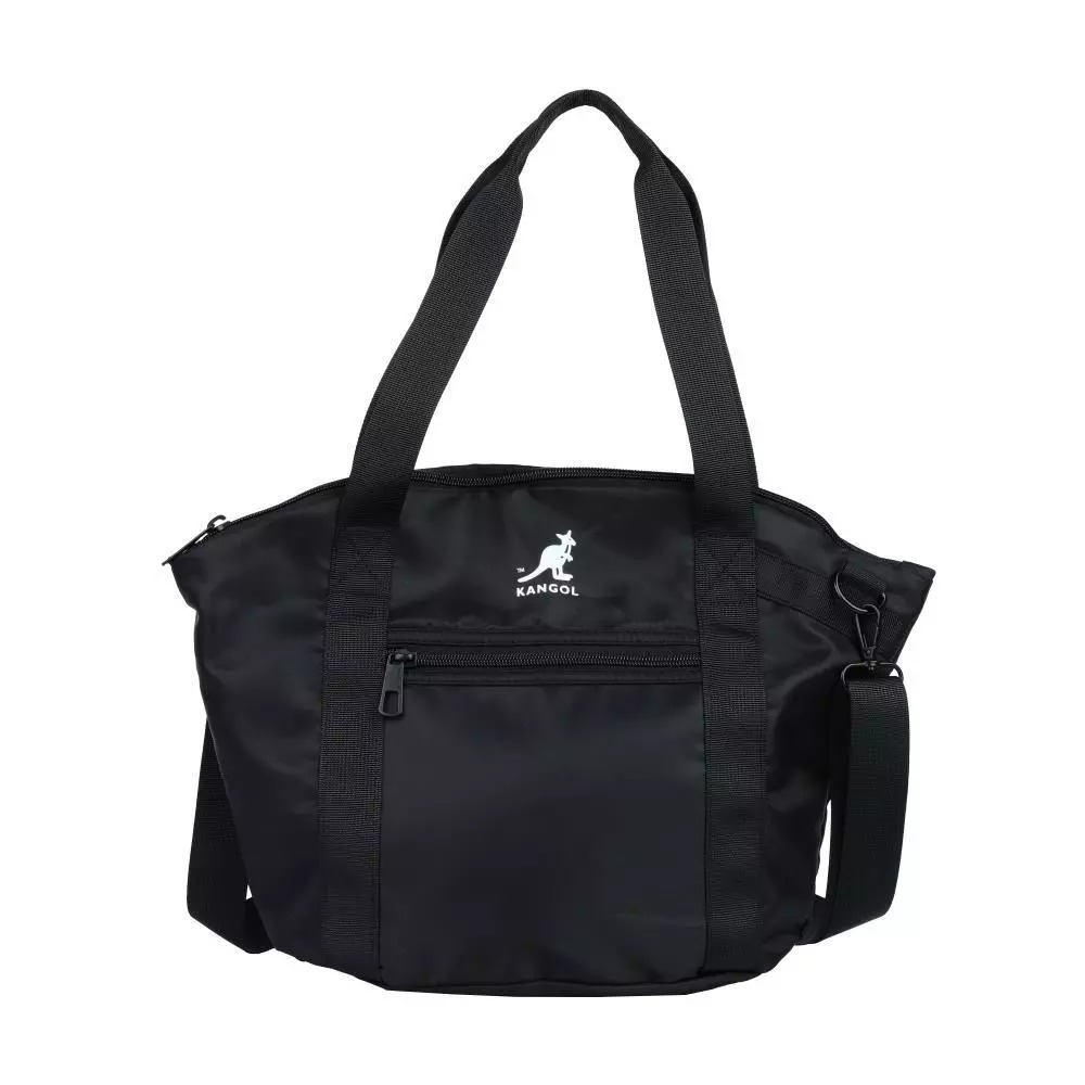 KANGOL 側背包 黑色 袋鼠 手提包 小托特 6555172020