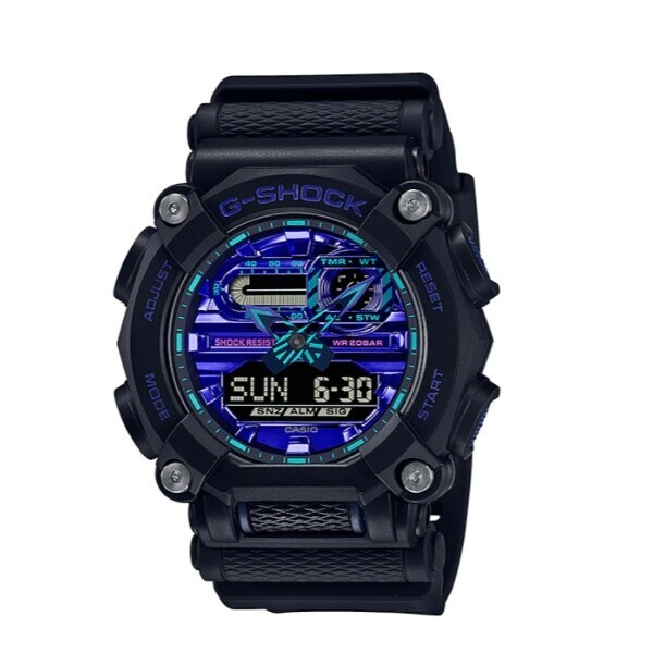 Casio G-shock Virtual Blue GA-900VB-1A Watch 手錶 (香港行貨)