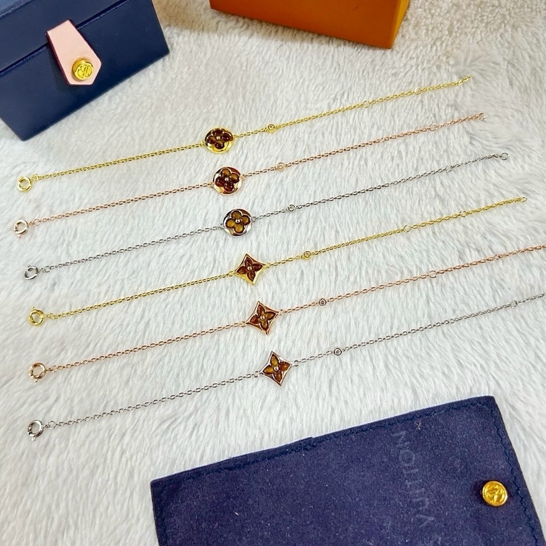 18k虎眼石神仙單老花”水鑽高奢定製手鍊