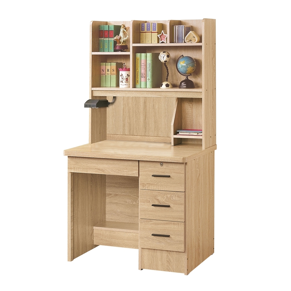 凱絲3尺學生書桌全組(上座+下座)