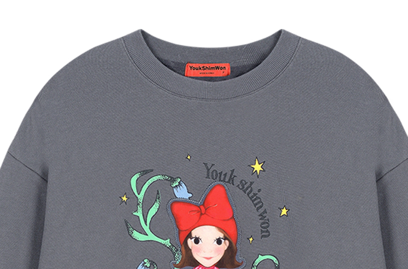 【直播】YOUK SHIM WON LX011942 Petit luna  圓領衛衣