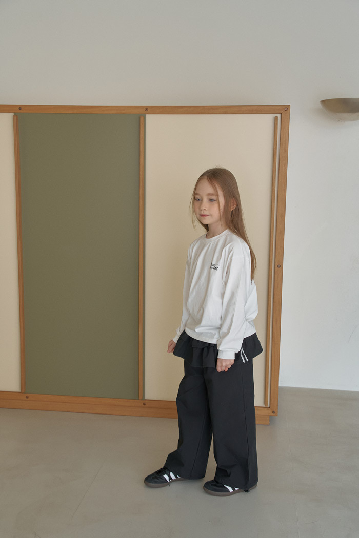 正韓春momoann 甜褲女孩必備工裝感裙褲